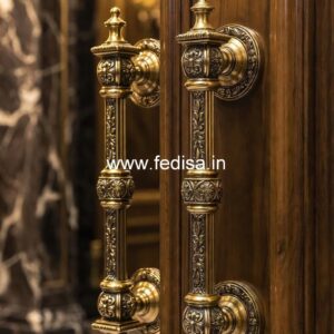 Heavy Brass Door Handle Designs BDR-4261