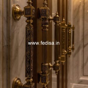Brass Door Handle for Office Entrance BDR-4263