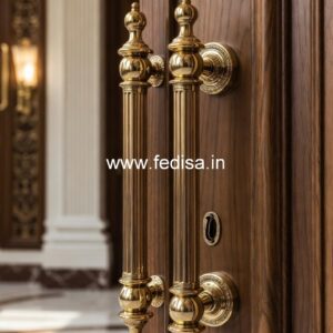 Brass Door Handle for Luxury Entry BDR-4268