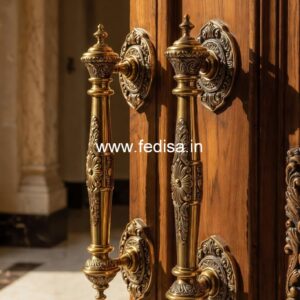 Handmade Brass Door Handle Designs BDR-4281