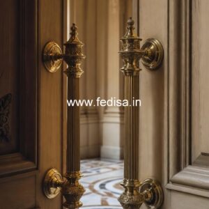 Brass Door Handle for Designer Homes BDR-4285