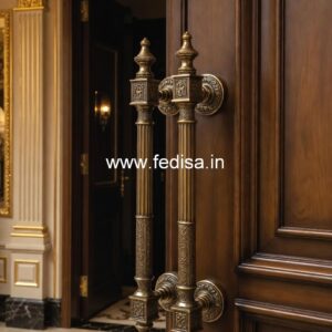 Brass Door Handle for Contemporary Homes BDR-4301