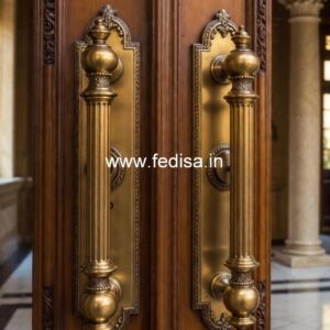 Antique Brass Door Handle Designs for Vintage Look BDR-4345