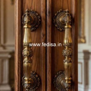 Minimalist Brass Door Handles for Modern Interiors BDR-4348