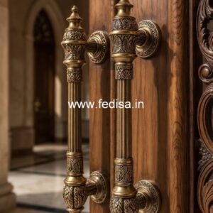 Stylish Brass Pull Handles for Front Doors BDR-4376