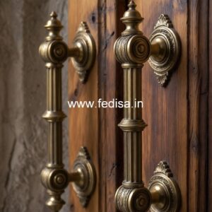 Luxury Brass Door Handles for Interior Designers BDR-4377