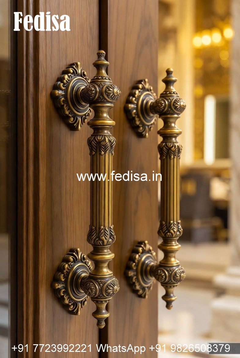 Elegant Brass Door Pull Handle Designs BDR-4382