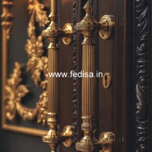 High-End Brass Handles for Entry Doors BDR-4423