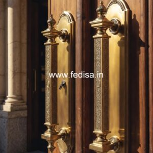 Stylish Brass Handles for Luxury Doors BDR-4437