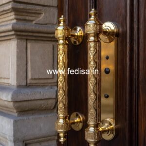 Sleek Brass Door Handles for Modern Interiors BDR-4453