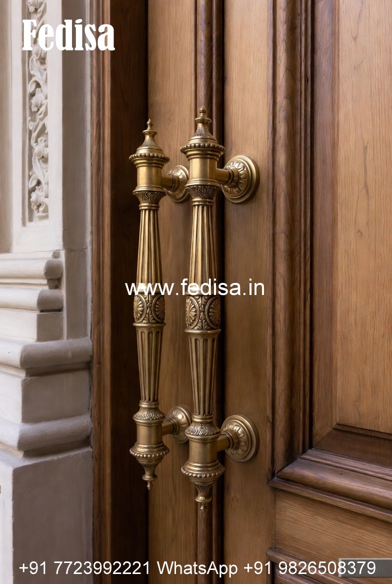Modern Brass Door Handle Collection BDR-4465
