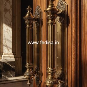 Modern Brass Door Handle Inspirations BDR-4476