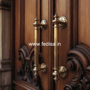 Minimal Brass Door Handle Collection BDR-4484
