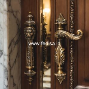 Sleek Brass Door Handle Collection BDR-4497