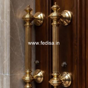 Antique Brass Handles for Wooden Doors BDR-4508