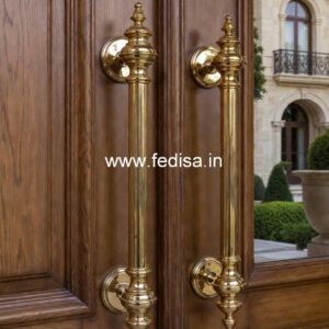 Classic Brass Door Handle Styles BDR-4511