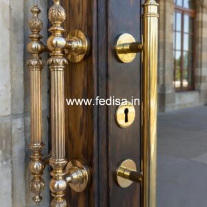 Antique Brass Door Hardware Designs BDR-4520