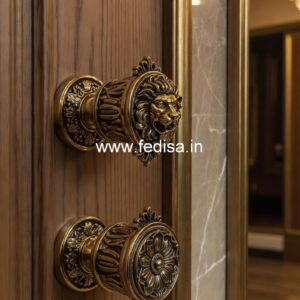 Traditional Brass Door Handle Collection BDR-4521