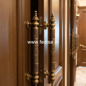 Viral Luxury Brass Door Handles BDR-4577