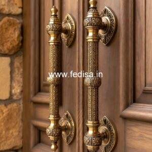 Handcrafted Brass Door Handle Designs BDR-4629