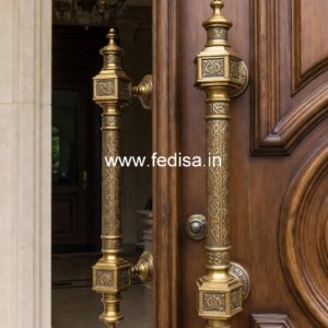 Custom Brass Door Handle for Doors BDR-4636