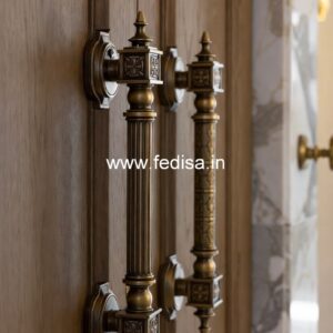 Antique Finish Brass Door Handle BDR-4641