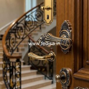 Brass Door Handle for Wooden Main Door BDR-4648