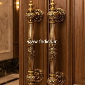Handmade Brass Door Handle Designs BDR-4683