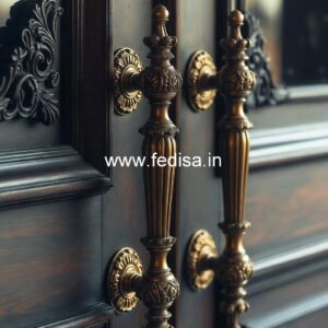 Brass Door Handle for Stylish Interiors BDR-4698
