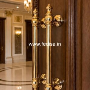 Brass Door Handle for Modern Entry BDR-4710