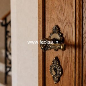Brass Door Handle with Unique Design BDR-4712