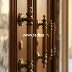 Solid Brass Door Handle for Sale BDR-4734