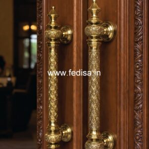 Elegant Brass Door Handles for Main Doors BDR-4739