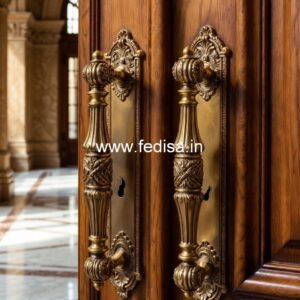 Stylish Brass Door Handles for Home Interiors BDR-4741