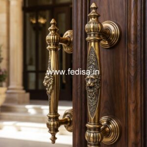 Unique Brass Door Handle Inspirations BDR-4783