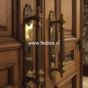 Stylish Brass Door Handles for Luxury Homes BDR-4817