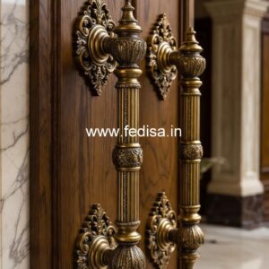 Luxury Brass Door Handle Concepts BDR-4824