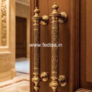 High-End Brass Handles for Entry Doors BDR-4825