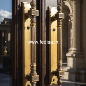 Minimal Brass Door Handle Inspirations BDR-4857