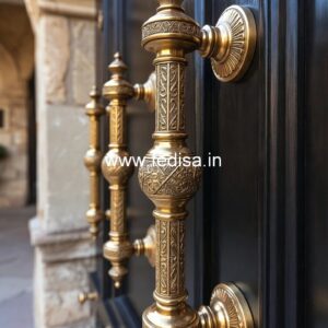 Sleek Brass Door Handle Inspirations BDR-4863