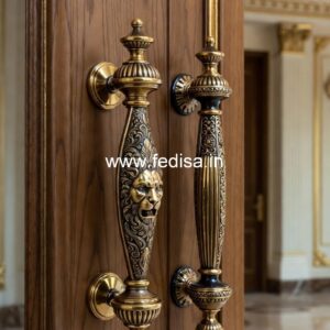Classic Brass Door Handle Designs BDR-4909