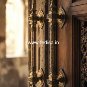 Antique Brass Door Hardware Designs BDR-4922